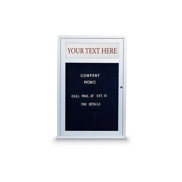 Letterboard, Hdr, Burgundy/Satin